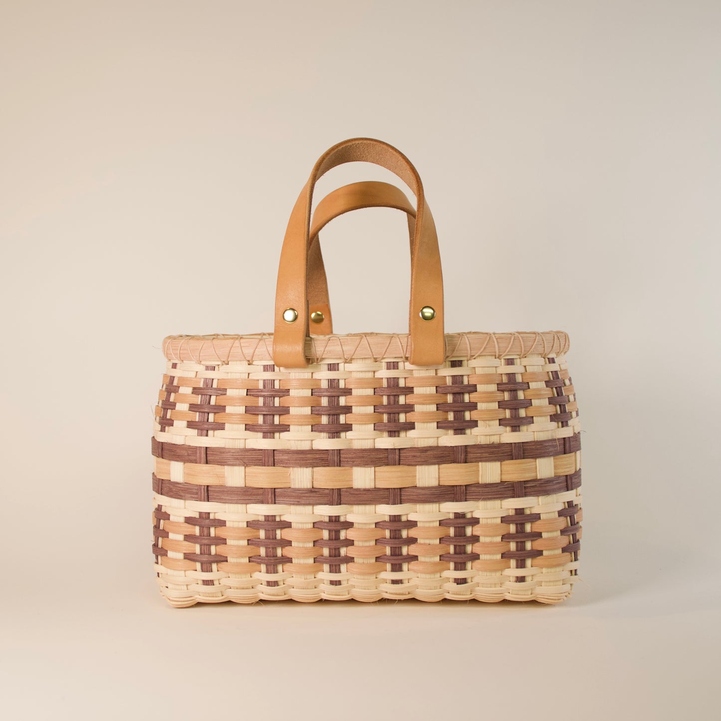 Leather Handle Tote