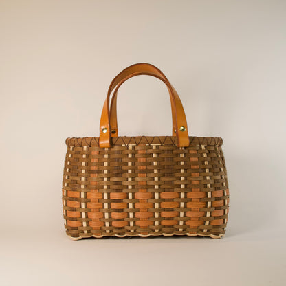 Leather Handle Tote