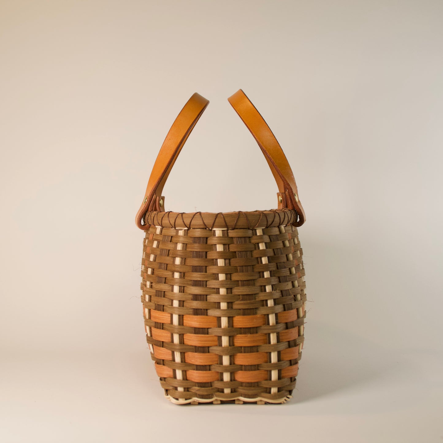 Leather Handle Tote