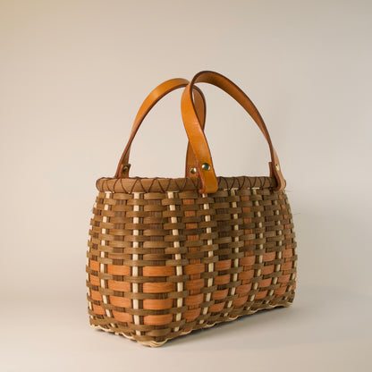 Leather Handle Tote