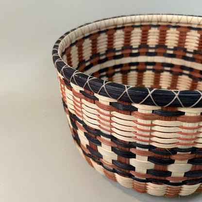 Black and Red Centerpiece Bowl